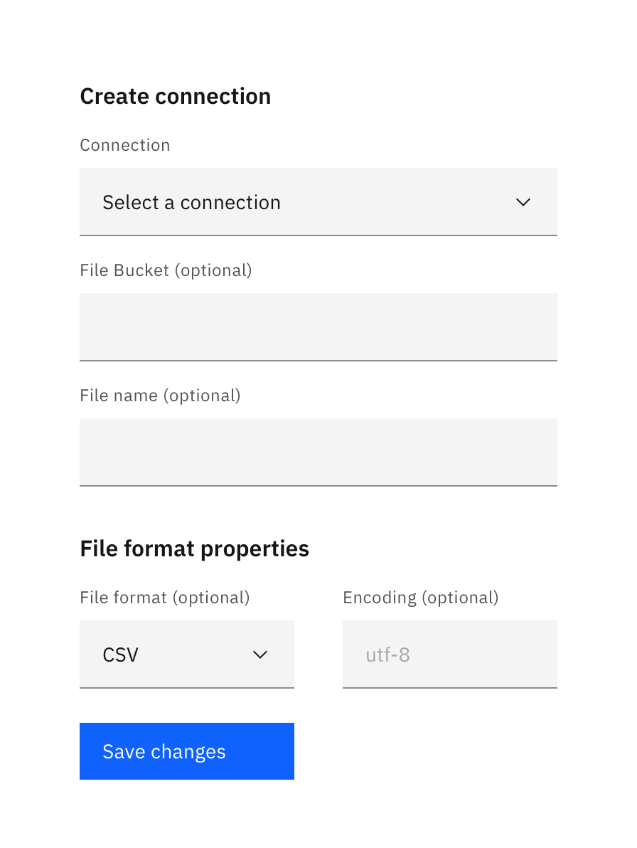 DON'T mark fields (optional) when the majority of the fields are optional.